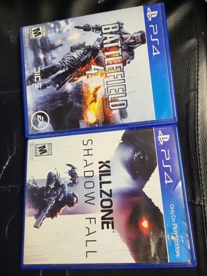LOT OF 2: KILLZONE SHADOW FALL + BATTLEFIELD 4/ COMPLETE