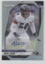2024 Panini Prizm Rookies Silver Prizm Auto Adisa Isaac #302 Auto 0ft3