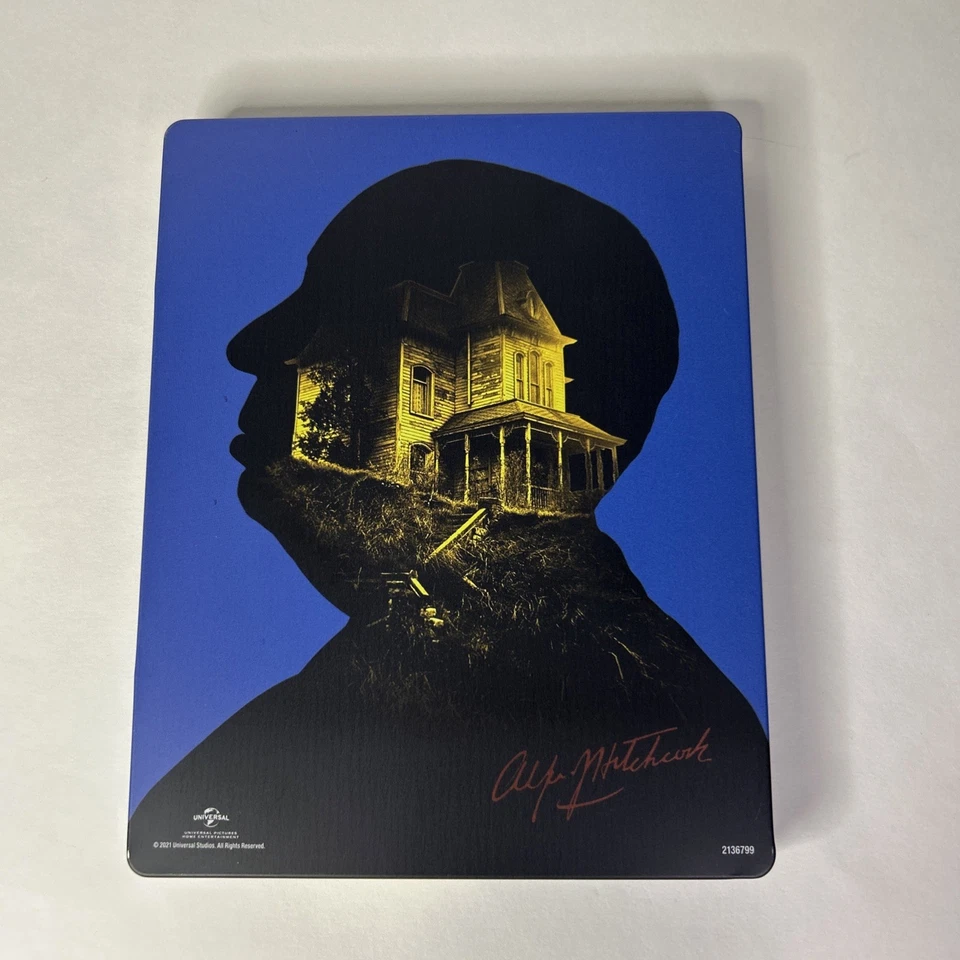 Alfred Hitchcock’s Psycho Limited Uncut  Edition Steelbook [Blu Ray] Foto 2 de 4