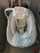 Ingenuity SimpleComfort Lightweight Compact 6-Speed Multi-Direction Baby Swing.