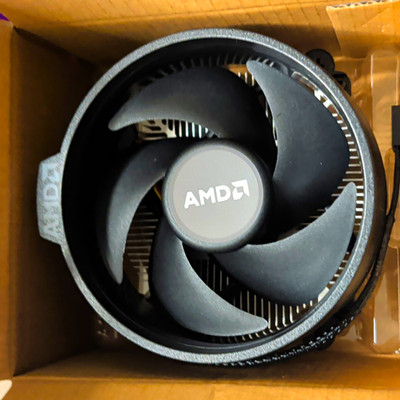 AMD Wraith Stealth CPU Fan Heatsink Cooler Socket AM4 4-Pin 712-000064 REV D