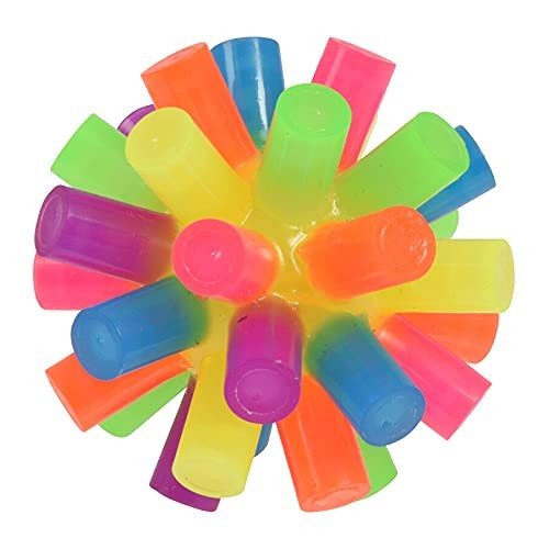 Jouetprive-Bouncing Ball Rainbow with Light DL9100060