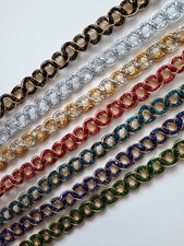 10m/2m Elegant Trims Tip desired color 8mm non-elastic Lace Border