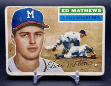 Eddie Mathews Cards and Autographed Memorabilia Guide 15
