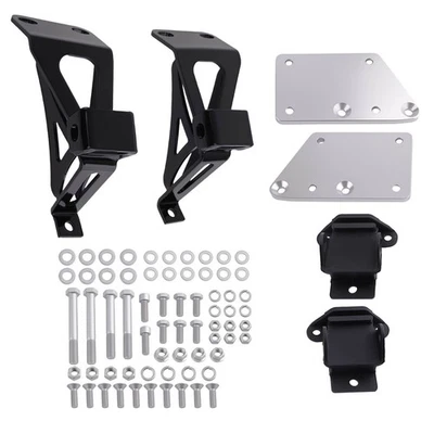 Engine Mount Adapter Kit for Chevy C10 1963-1972 LS V8 Installation Brackets - Image 1 of 4