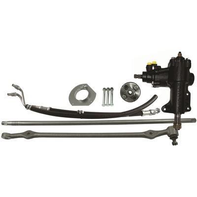 Borgeson 999023, Kit Black Cast Iron P/S Conversion Kit Fits 65-66 Mustang With - Picture 2 of 10