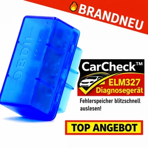 Vérification de la voitureMC ELM327 OBD2 Diagnostic Mini Adaptateur Bluetooth pour Android & Windows