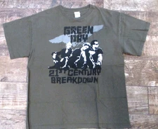 GREEN DAY 21st Century Breakdown 2009-10 Tour T-SHIRT SIZE LARGE