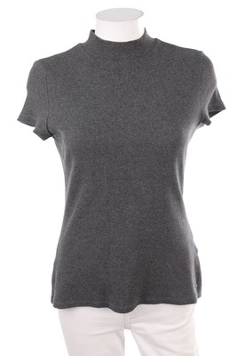 oodji Kurzarm-Shirt XL grau