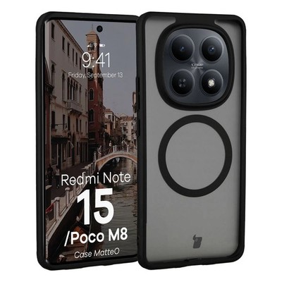 Handyhülle für Xiaomi Redmi Note 15 4G / 5G /POCO M8 5G Bizon Case Cover Schwarz