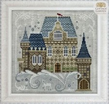 Cottage Garden Samplings Fabulous House Series Cross Stitch Pattern  Castle 