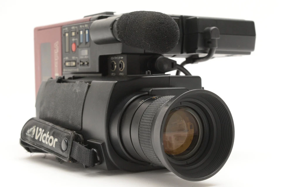 Rare [AS-IS] Vintage Victor JVC Video Camera GR-C1 Back to the Future From JAPAN - Image 4 of 4