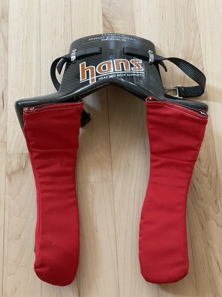 Hans Device Fibra de Carbono 20M Mediano Coche SCCA Carreras Arai Anclajes de Campana Foto 3 de 4