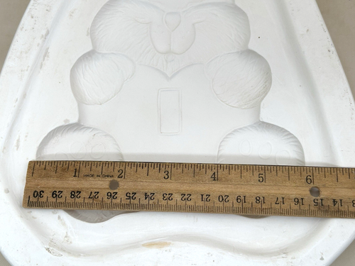 Moldes de cerámica Dona's D-44 molde deslizante abierto vertido oso de peluche placa de interruptor de luz - Imagen 10 de 13