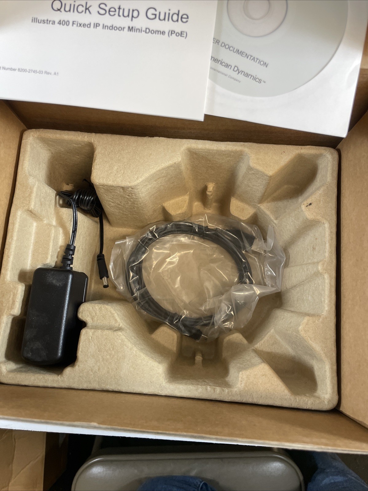 New AMERICAN DYNAMICS TYC ADCI400-D031 ILLUSTRA 400 FIXED DOME Security Camera