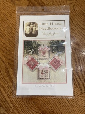 Little House Needleworks Cross Stitch Pattern-LOVABLE PETITES By Diane Williams