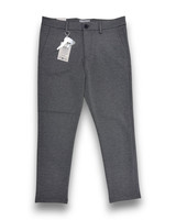 TeeShoppen Performance Pants Herren Hose Slim Fit Stretch Dunkelgrau W32 / L30