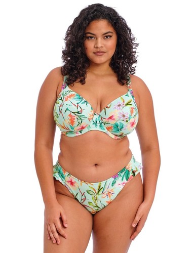 Elomi Sunshine Cove Bikini Top Plunge Underwired Womens Swimwear 801802 - Picture 5 of 72