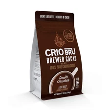 Brewed Cacao Double Chocolate Light Roast - Coffee Alternative Natural Healthy D