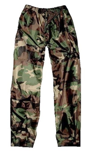 WATERPROOF TROUSERS Mens S-XXL army 
