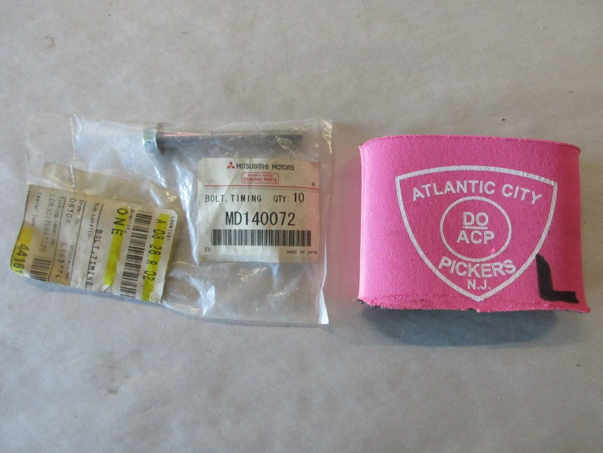 MITSUBISHI MD140072 TIMING ADAPTER BOLT OEM PART | eBay 