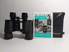 Vintage 1977 Bushnell Ensign Binoculars 7x35 Insta-Focus Coated Optics