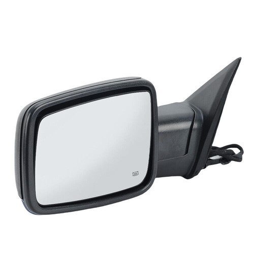 Textured Black Left Side Mirror Heated Amber Signal For Dodge Ram 1500 2013-2019 - Picture 6 of 20