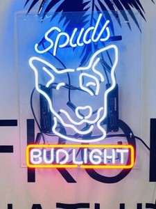 Spuds Mackenzie Neon Light for sale | eBay
