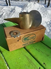 Vintage Quick Silver 2 Blade Brass Prop.# 22636A2-12