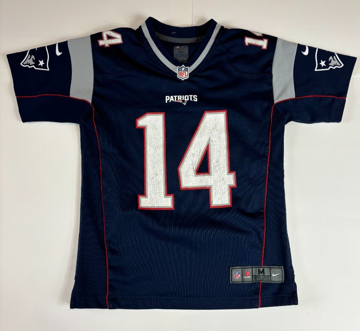 New England Patriots NFL Jersey #14 Brandin Cooks Nike On Field