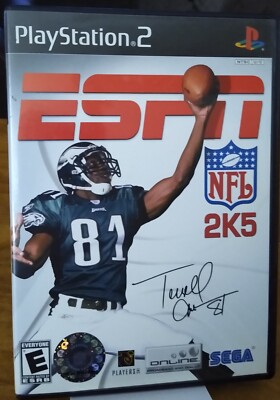 ESPN NFL 2K5 (Sony PlayStation 2) CIB  With Manual 