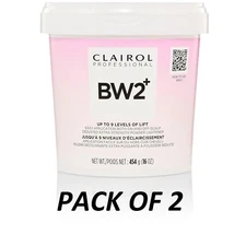 Clairol Bw2 Tub Powder Lightener Extra-Strength, 16 oz - PACK OF 2