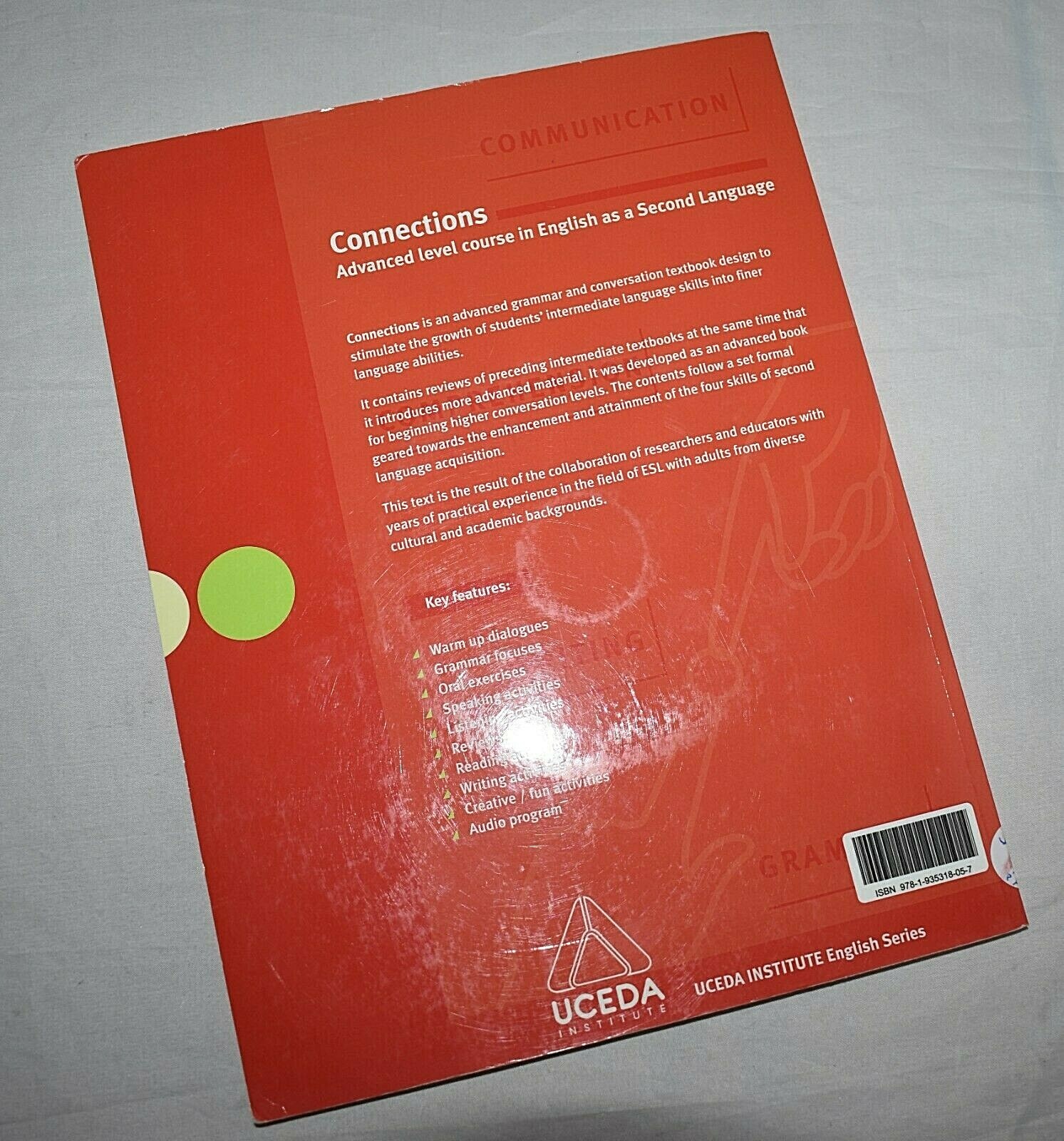 Advanced English for ESL Students Connections Student Book W/ CD | eBay