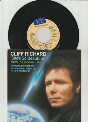 7'' Cliff Richard /She´s So Beautiful (Time) D vg 