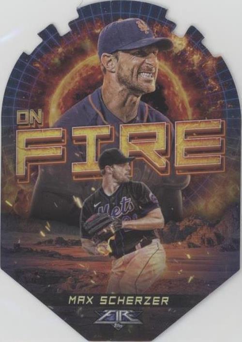 2022 Topps Fire - Max Scherzer #EF-21 - 1 of 1