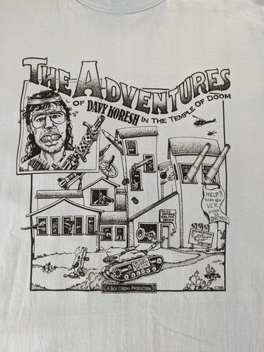 David Koresh Original Cult Merch T-shirt