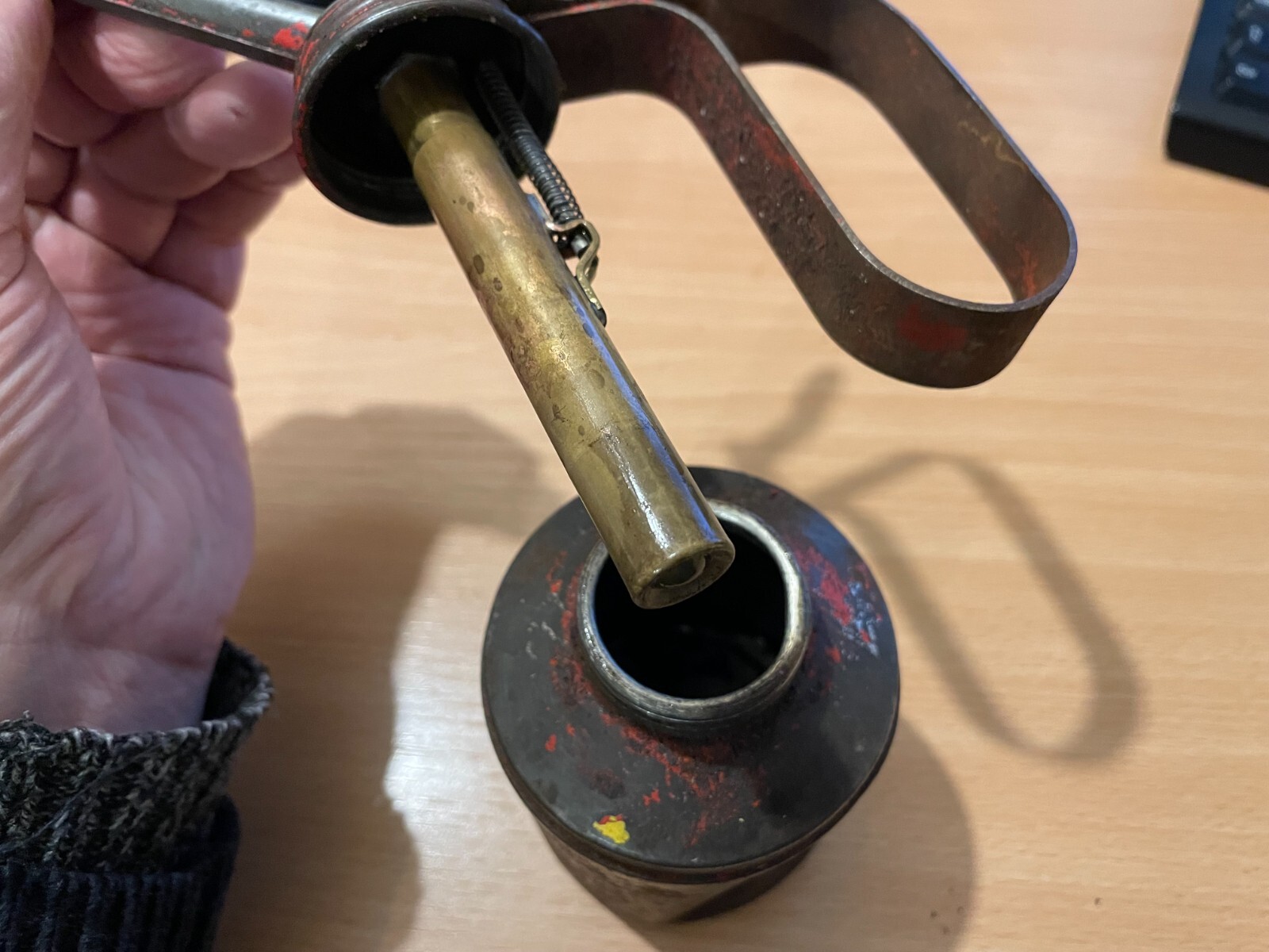 Vintage Wesco Oil Can / Oil Pump 1954 eBay