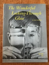 WONDERFUL LOOKING-THROUGH GLASS 1970 (1ST PRINT) VINTAGE SCHOLASTIC PAPERBACK