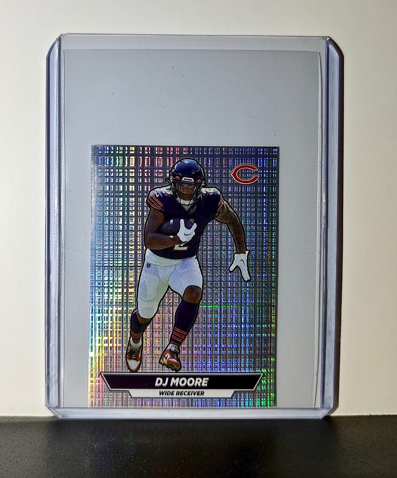 DJ Moore 2024 Panini NFL Sticker #362 Foil Chicago Bears