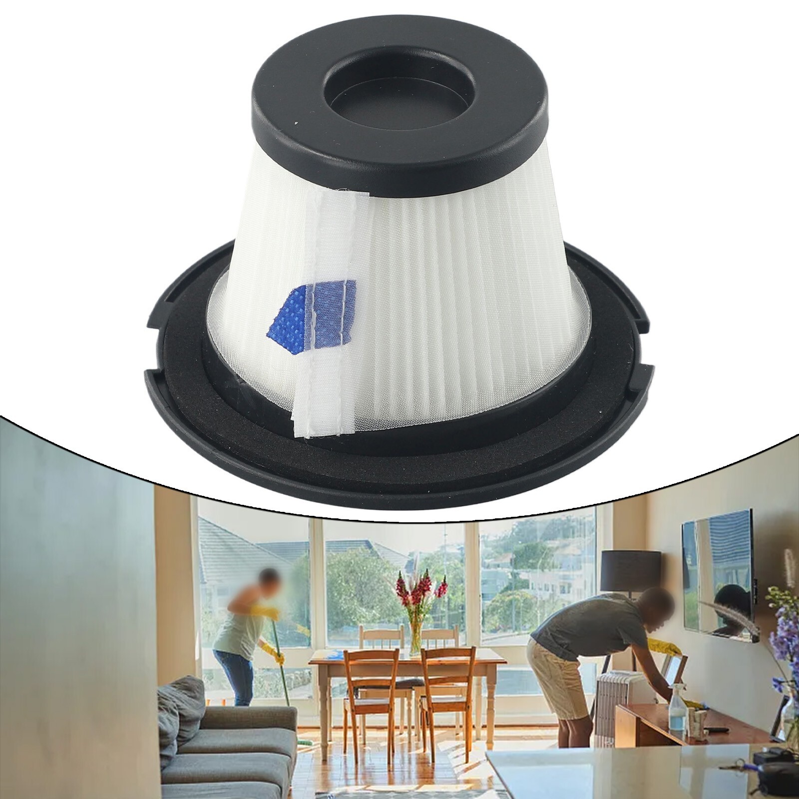 1PC Washable HEPA Replacement Filter for Air Purifiers