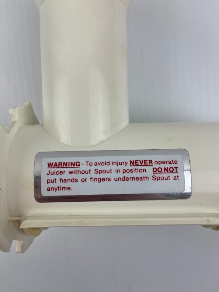 Champion Juicer Replacement Parts Housing Feed Tube Chamber Body G5NG