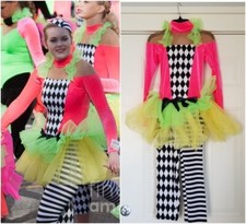 Adult M Tight Walker Circus Dance Costume Custom Design NOT SOLD IN CATALOGS 2C