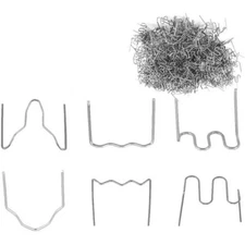 500X For Plastic Welder Gun Car Bumper Repair Tools Kit Hot Stapler Staples