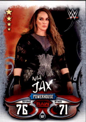 Topps Slam Attax Live - Karte 127 - Nia Jax - Raw
