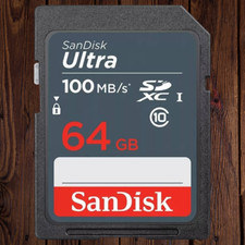 SanDisk Ultra 64 GB SD SDXC Memory Card SDSDUNR-064G-GN3IN 100MB/s