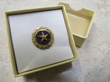 Original Gold Star Mothers US Military Lapel Pin Button 1947 ACT of Congress NOS