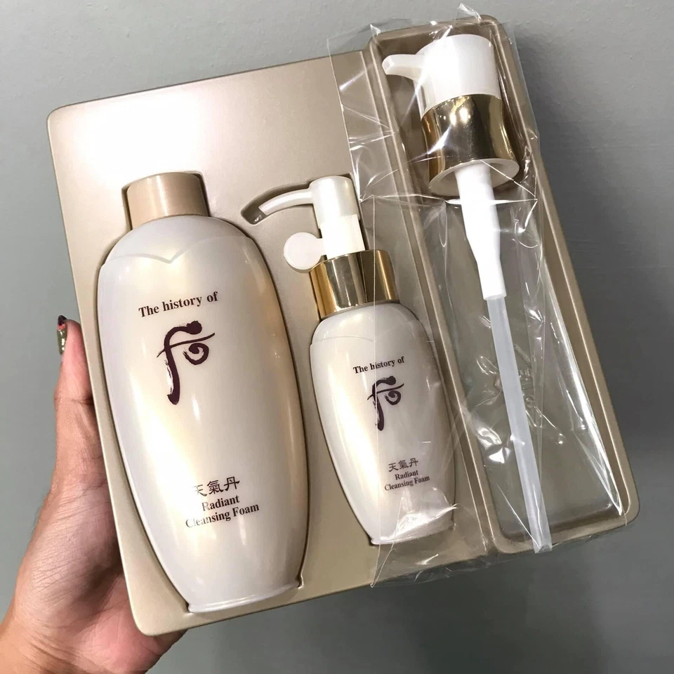 The History of Whoo Cheongidan Radiant Cleansing Foam Set (200ml+50ml) - Image 2 of 4