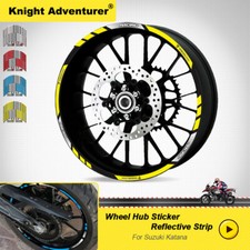 Para Suzuki Katana 1000 Motocicletas Llanta Rueda Calcomanía Adhesivo Tira Grifo