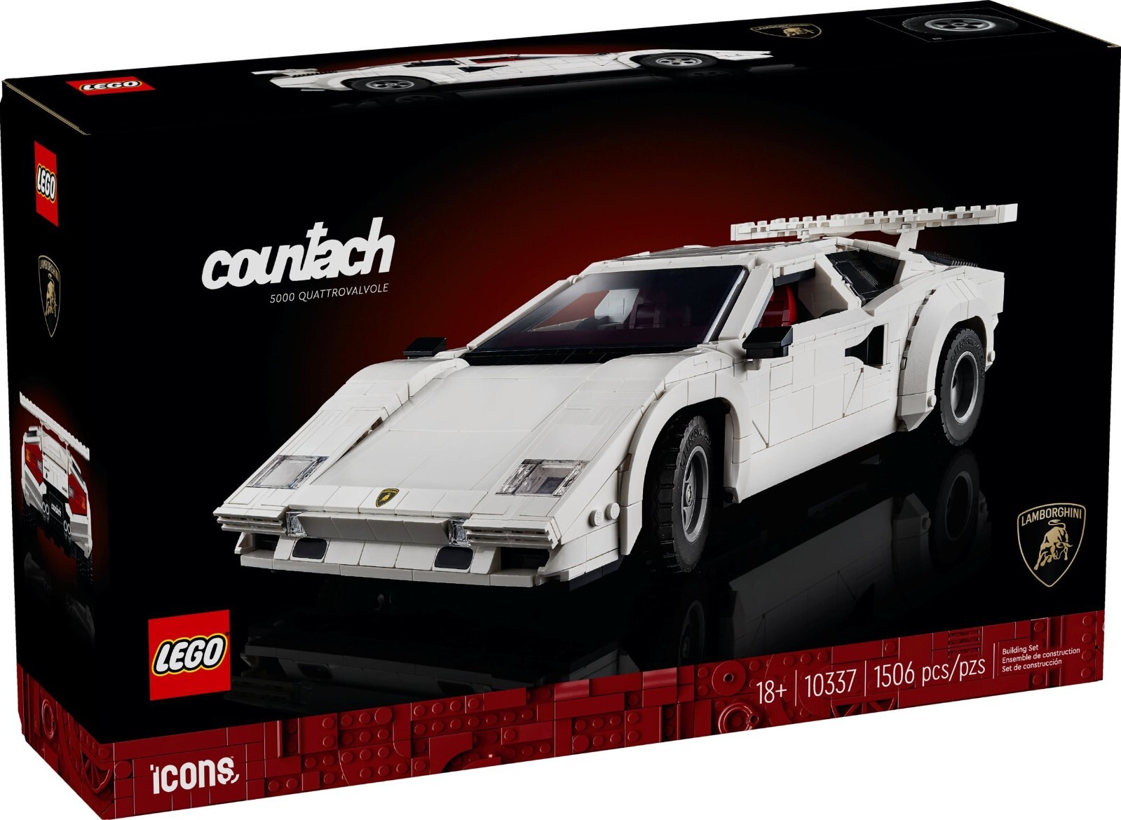 Lego® Icons 10337 Lamborghini Countach 5000 Quattrovalvole - Bild 8
