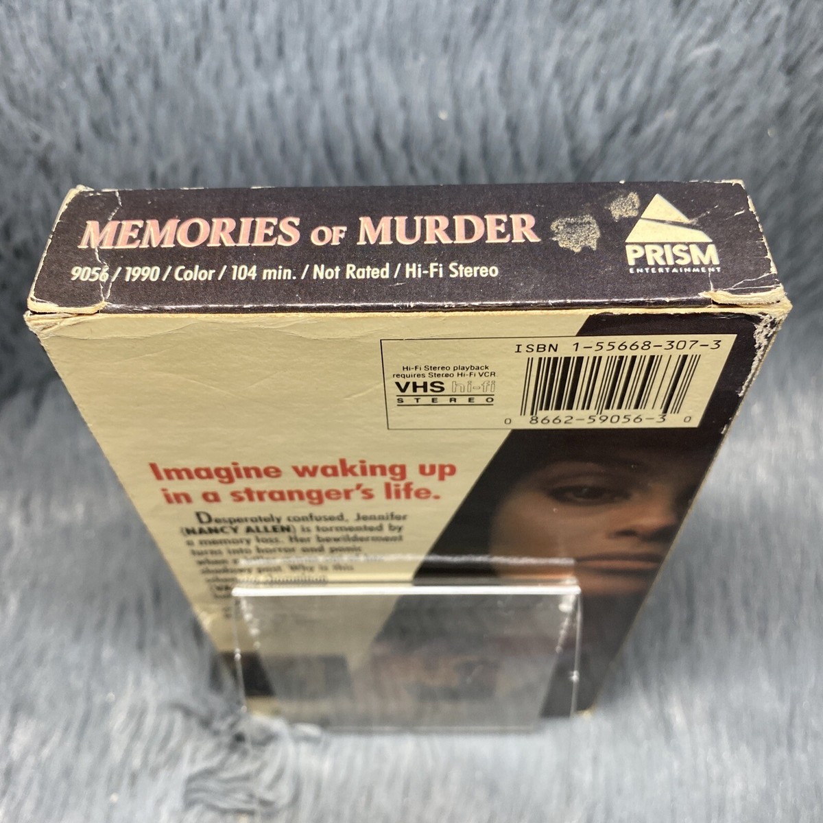 Memories of Murder VHS 1990 Lifetime Movie Vanity Prism Video